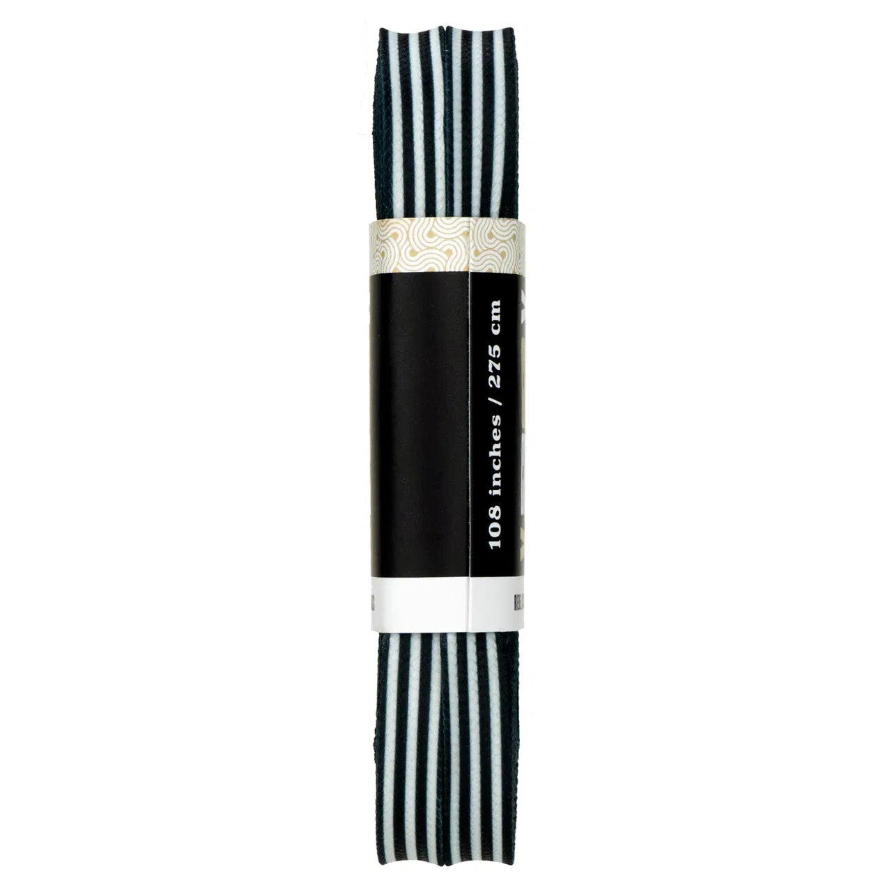 Criss Cross X Derby Laces - Official - Black/White
